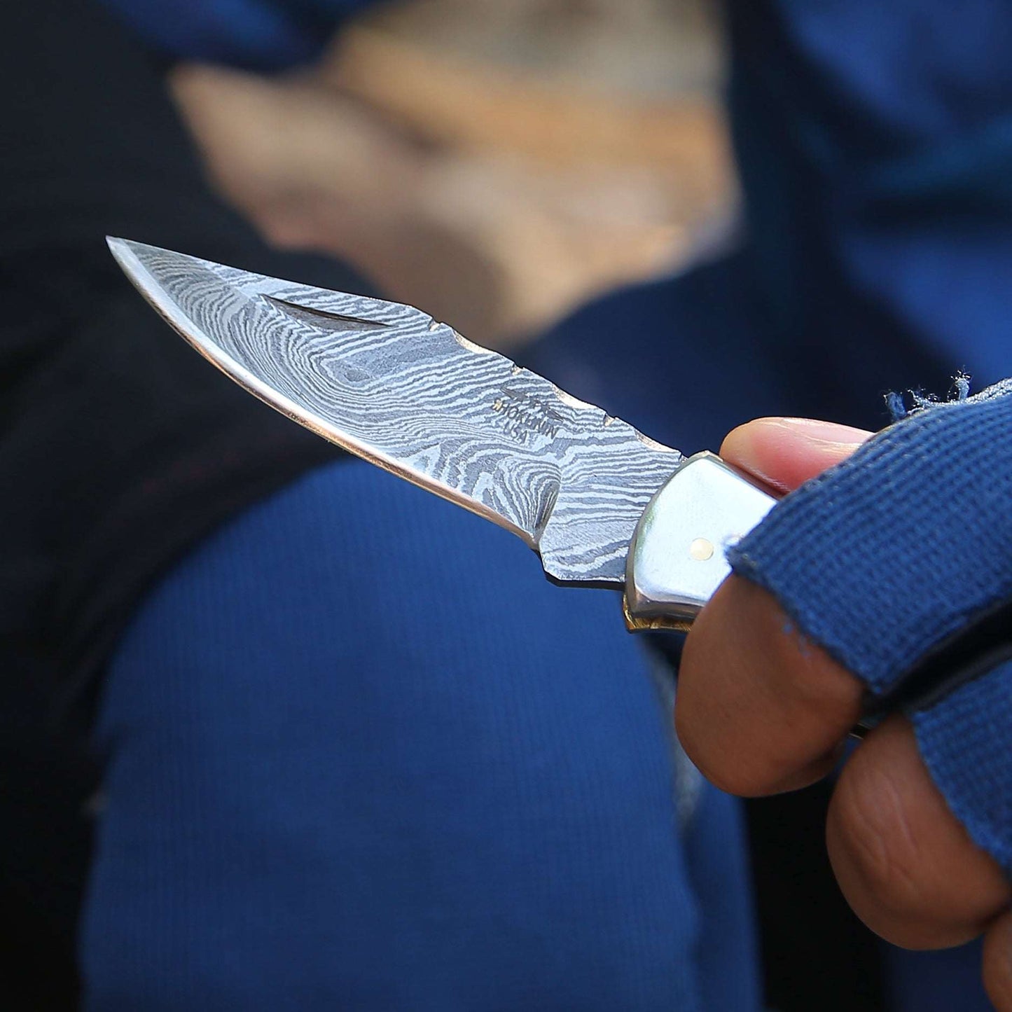Pocket Knife - Rogue Pocket Knife with Rosewood Handle - Shokunin USA