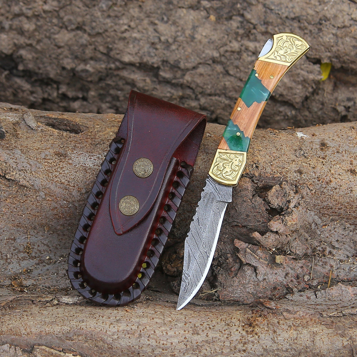 Exceptional Damascus Steel Pocket Knives for EDC Use - Shokunin USA