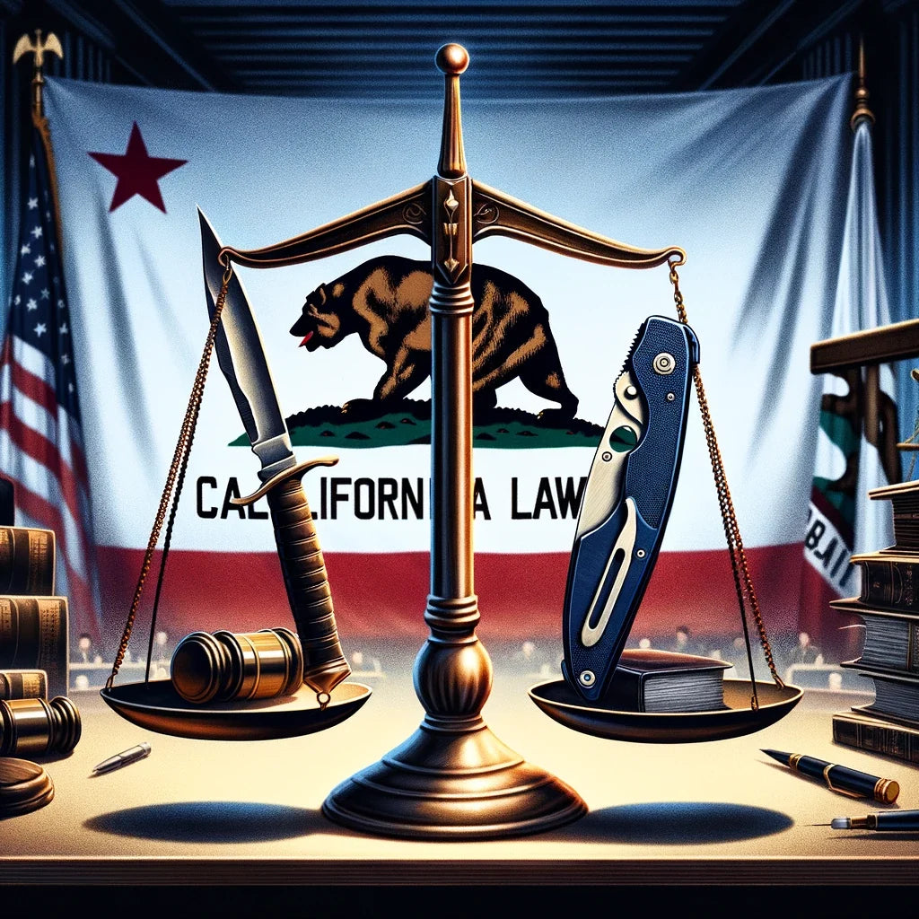 Pocket knife laws California - Shokunin USA