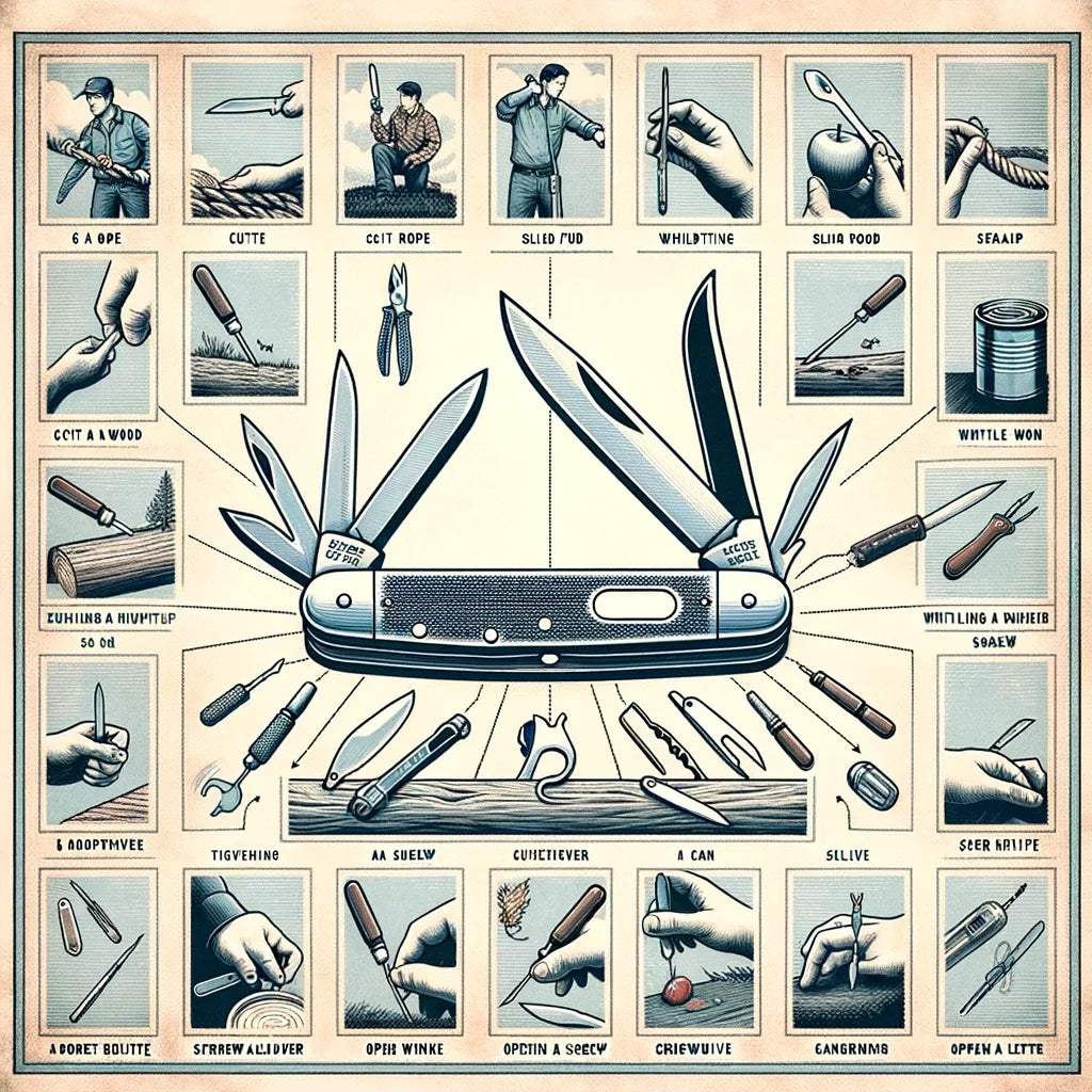 Pocket Knife Uses - Shokunin USA