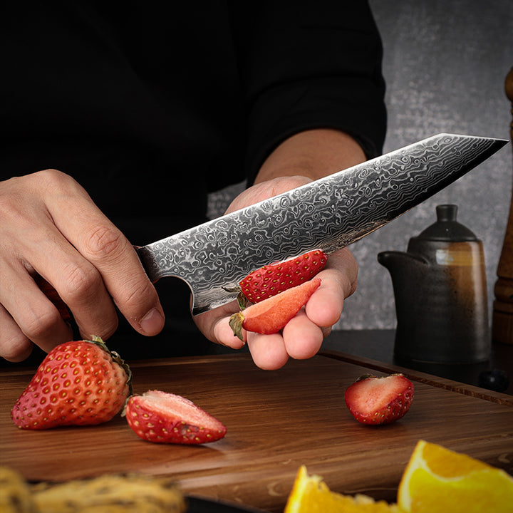 Infinity Japanese Pro Chef Knife Set with Exotic Sandal Wood &amp; Resin Handle - Shokunin USA