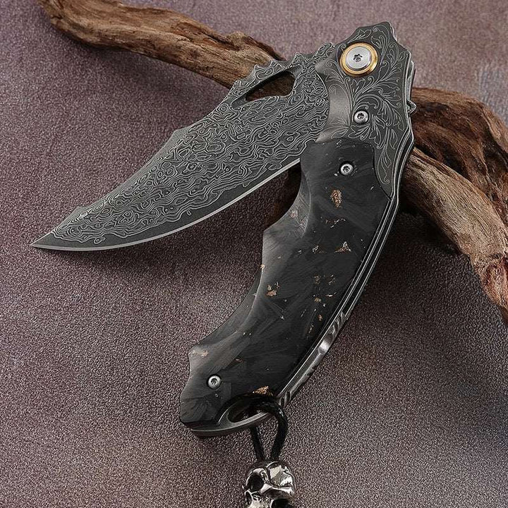 Pocket knife - Black gold EDC Gentlemen&