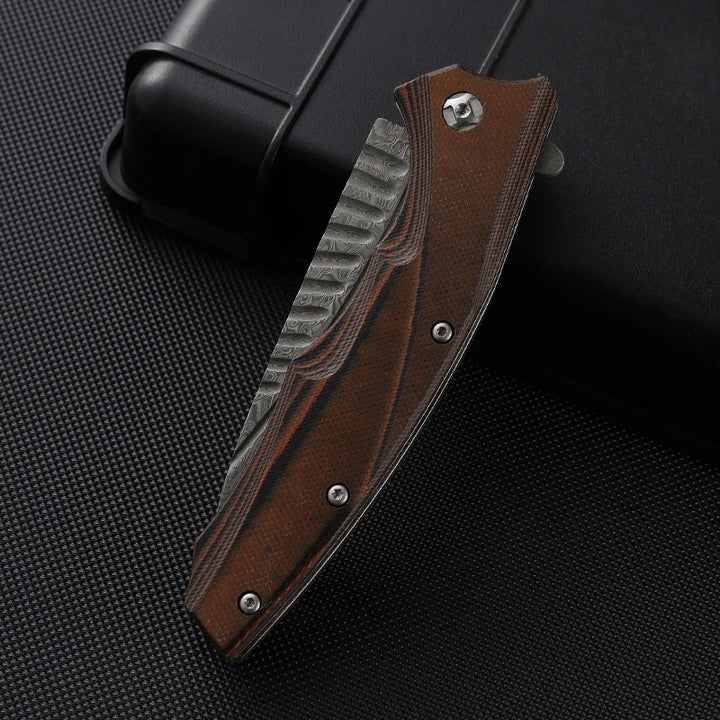 Damascus Knife - Flint Gentlemen&