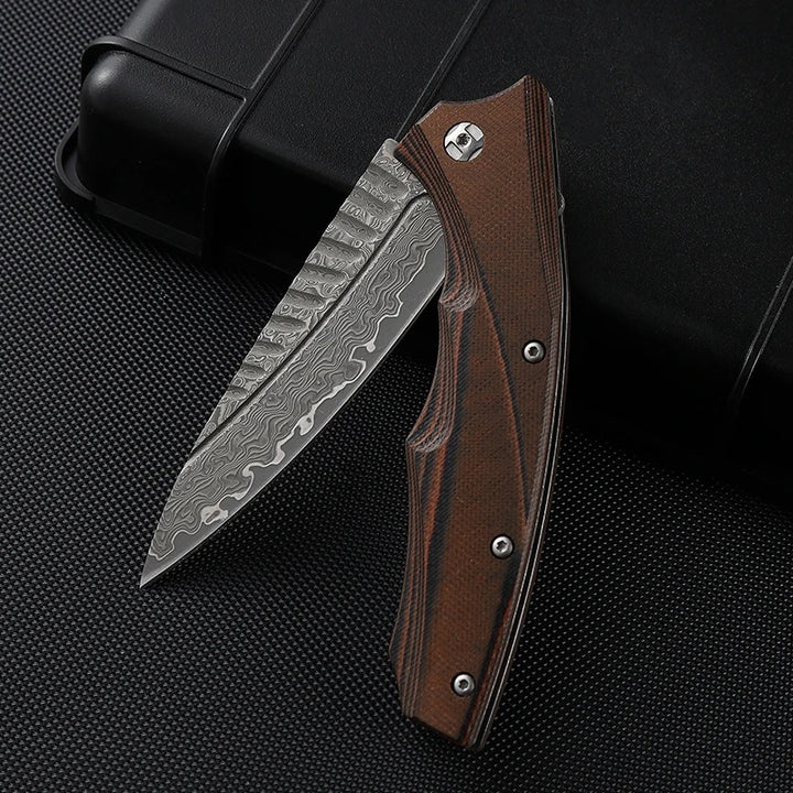 Damascus Knife - Flint Gentlemen&
