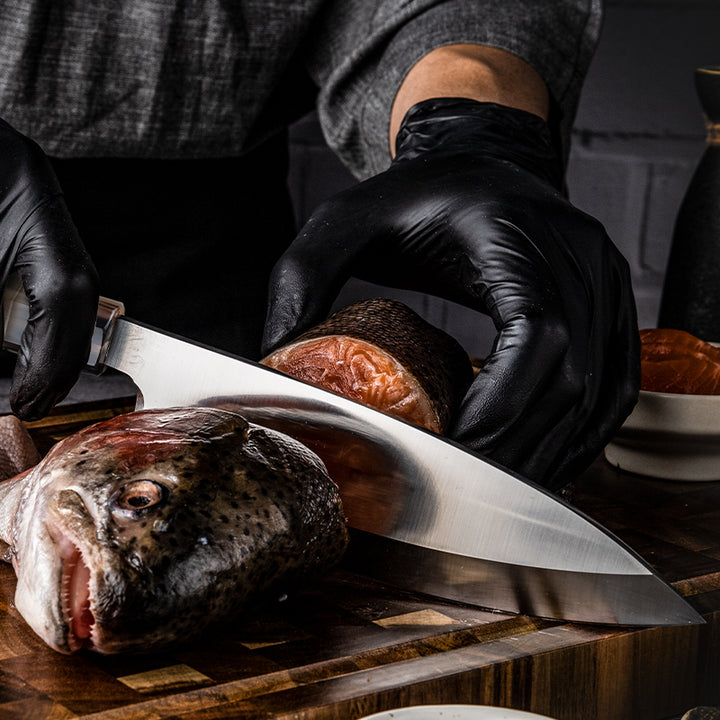 Chef Knife - Crystal Damascus Chef&
