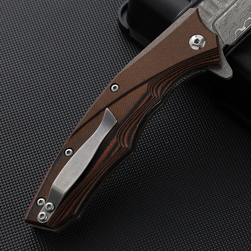 Damascus Knife - Flint Gentlemen&