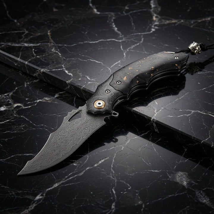 Pocket knife - Black gold EDC Gentlemen&