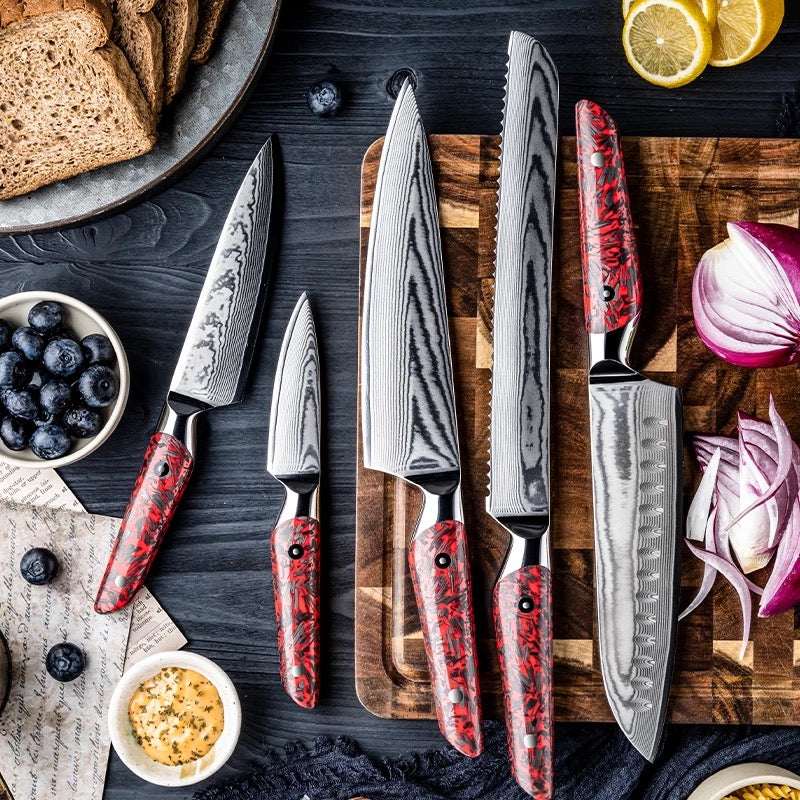 Chef Knife Set - Jade Japanese Chef&