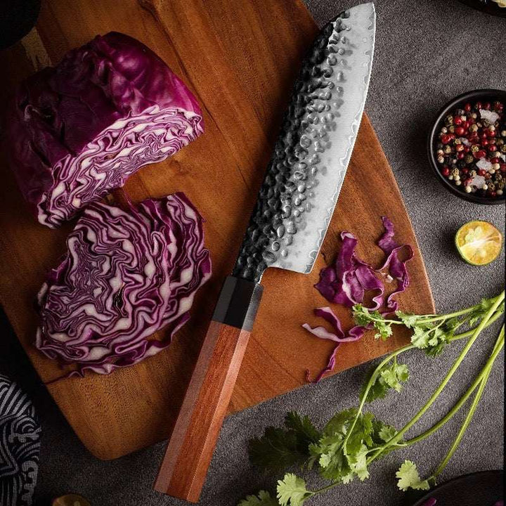RYUJIN Professional Japanese Chef Knives &amp; Set with Rolling Sharper &amp; Cutting Board - Shokunin USA