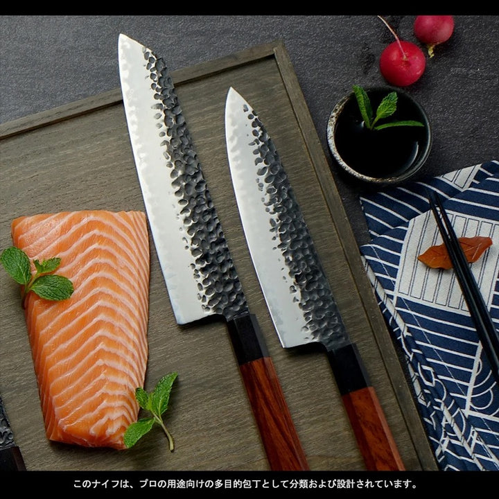 RYUJIN Professional Japanese Chef Knives &amp; Set with Rolling Sharper &amp; Cutting Board - Shokunin USA
