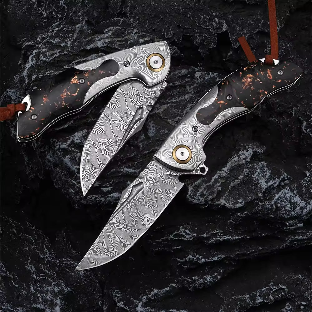 Damascus Knife - Kronos Gentleman&