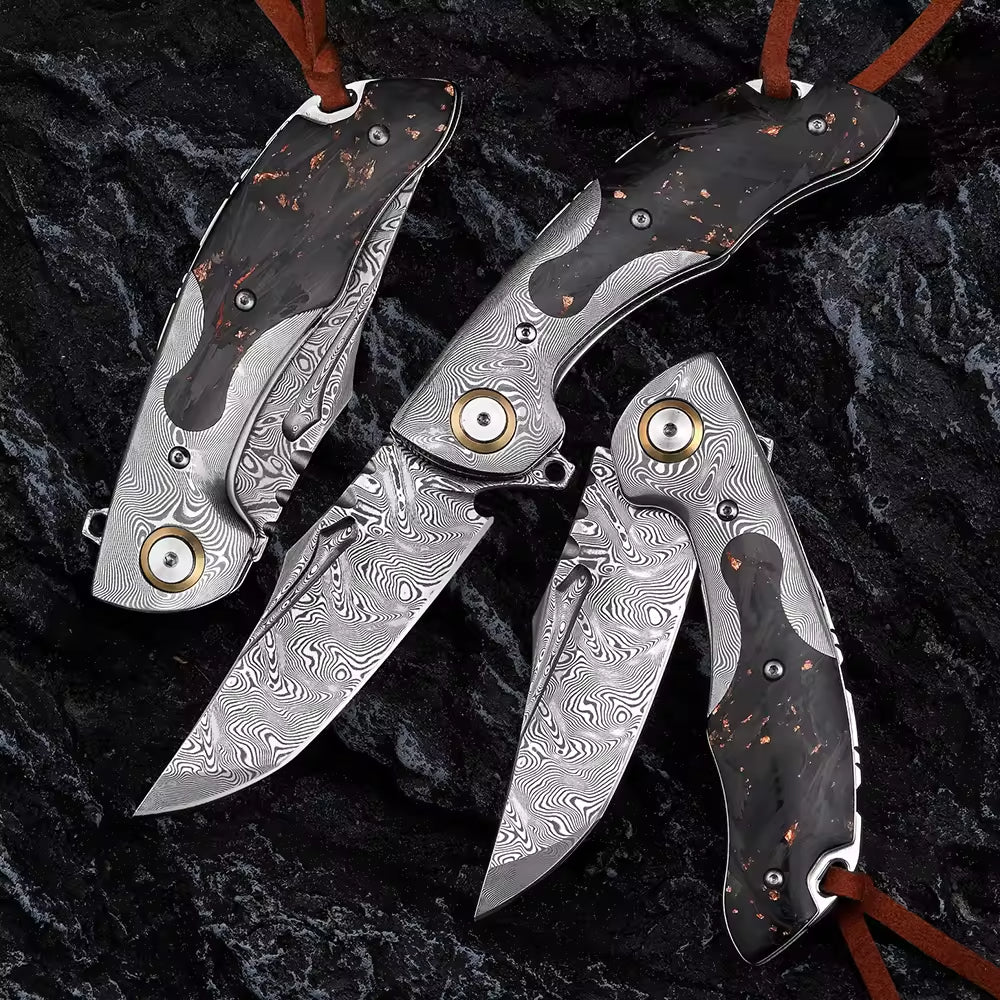 Damascus Knife - Kronos Gentleman&
