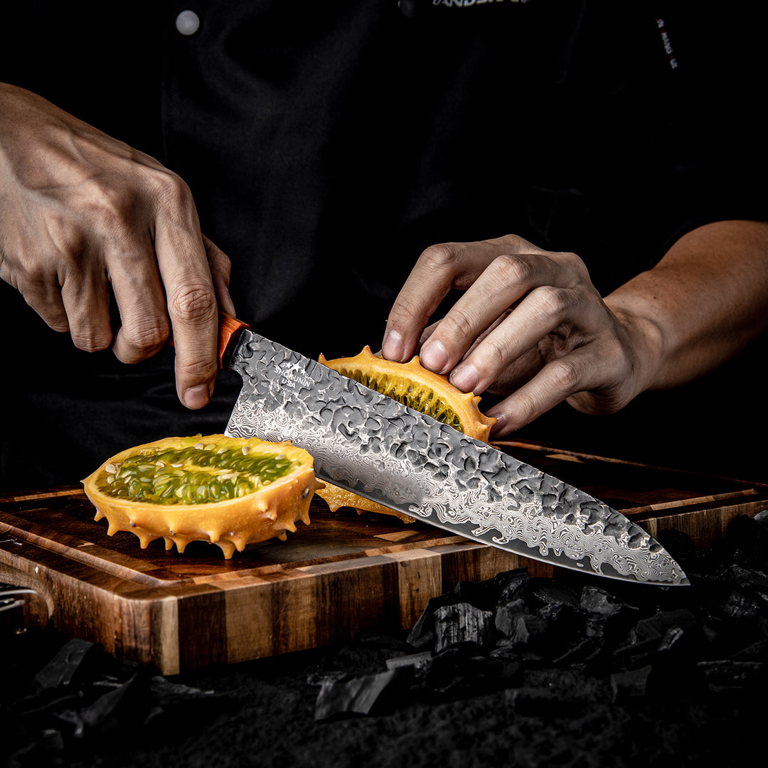 Chef Knife - Sterling VG10 Damascus Chef&