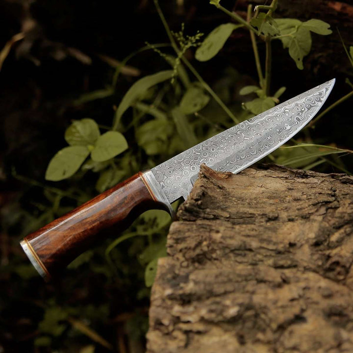 Crucifier Original Bowie Knife with Exotic Rosewood Handle - Shokunin USA
