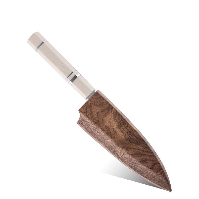 Chef knife - Terra Chef Knife with Faux Ivory Handle - Shokunin USA