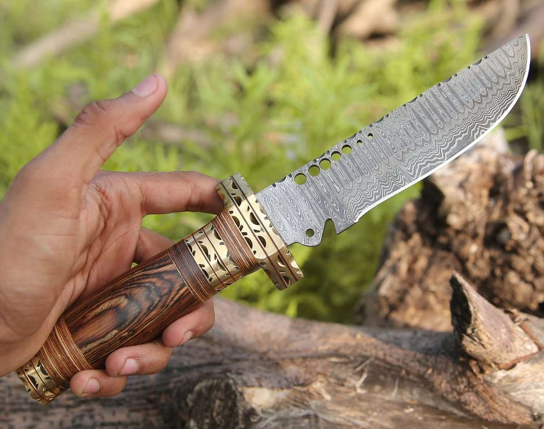 Matrix Bowie Knife with Pakkawood Handle - Shokunin USA