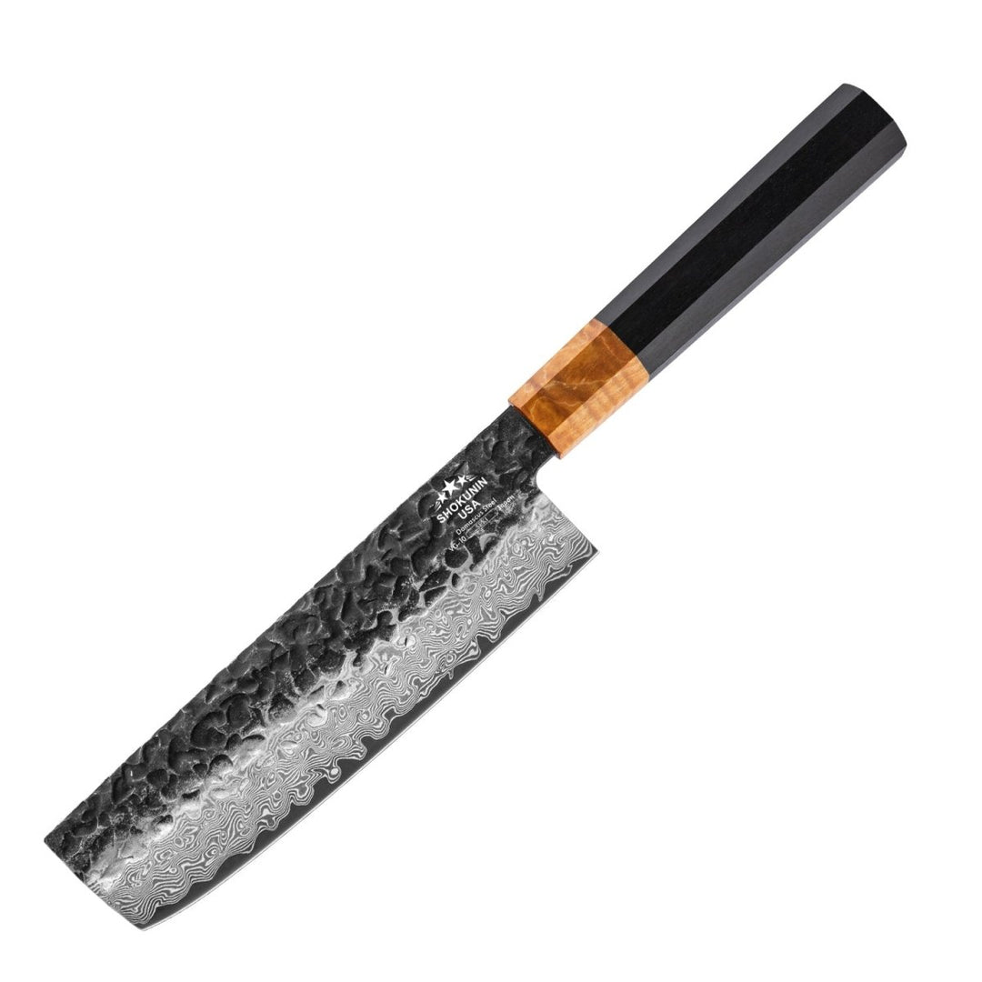 Sterling Damascus Nakiri - Shokunin USA