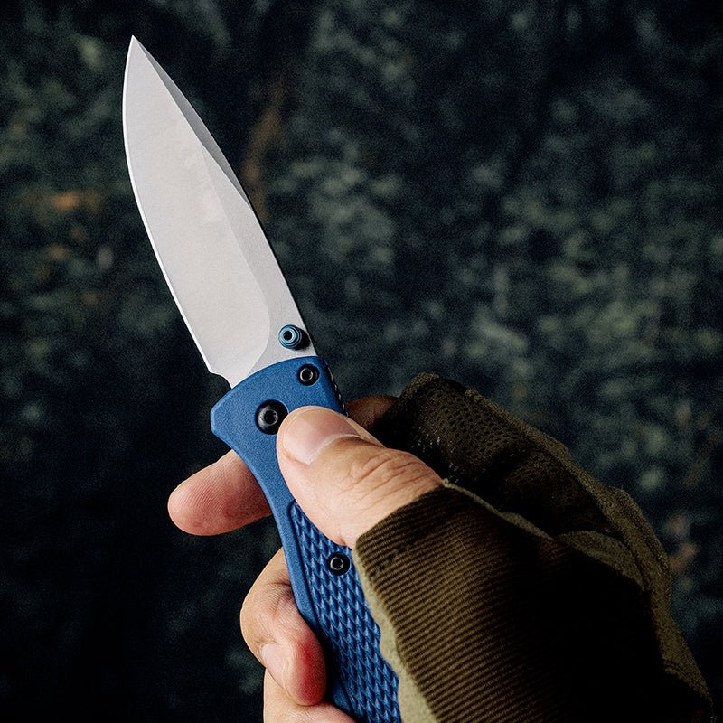 EDC knives for birthdays - Trooper D2 Tool Steel Pocket Knives with Fiber Glass Handle - Shokunin USA