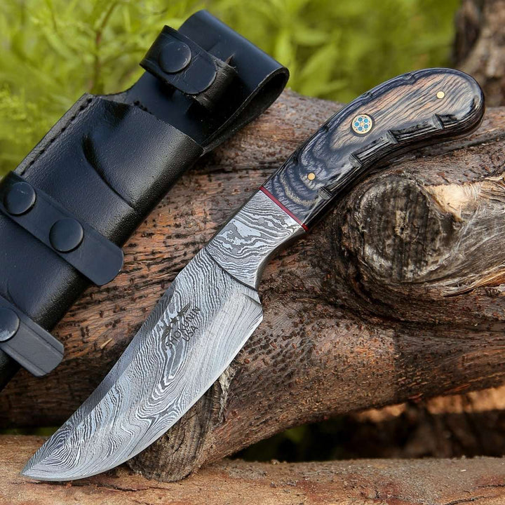 Draco Hunting Knife with Pakkawood Handle - Shokunin USA