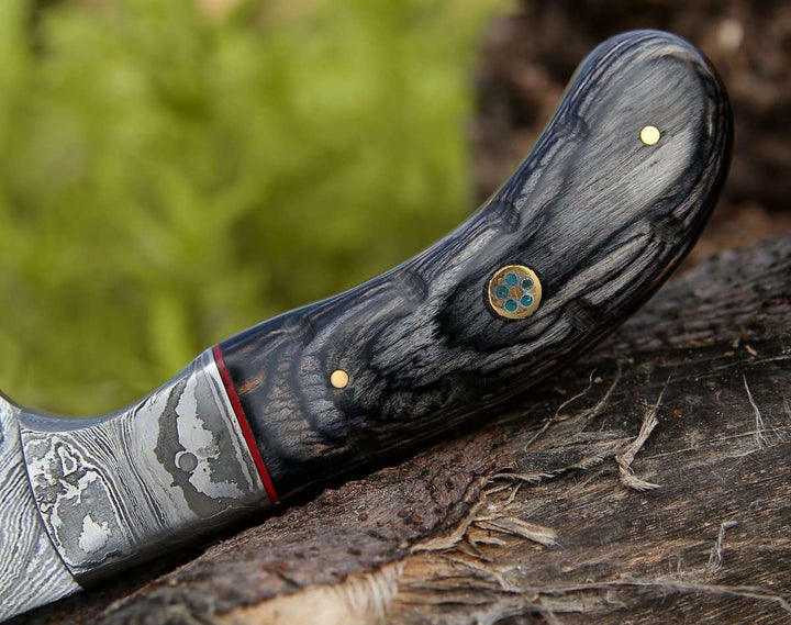 Draco Hunting Knife with Pakkawood Handle - Shokunin USA
