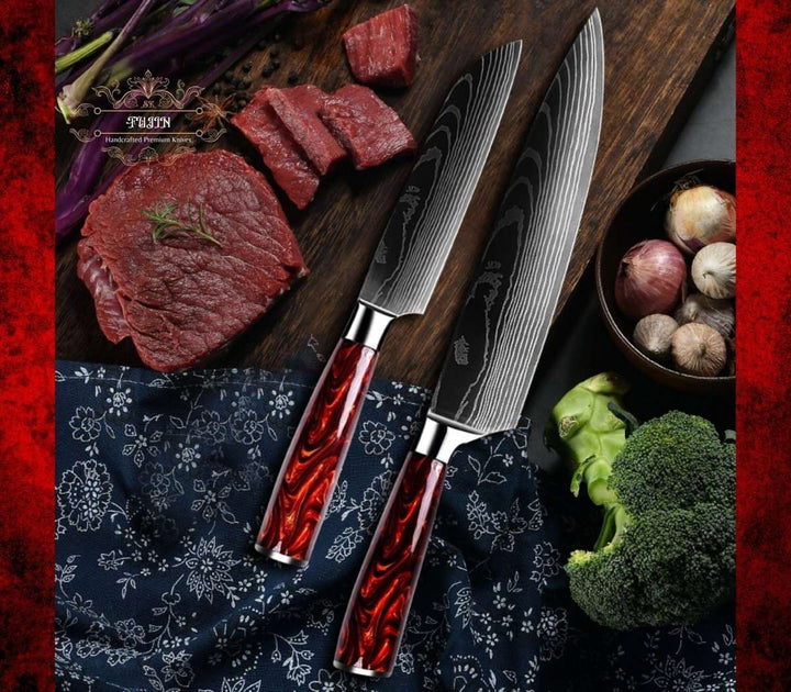 Fujin 10 Pcs Handmade Chef&