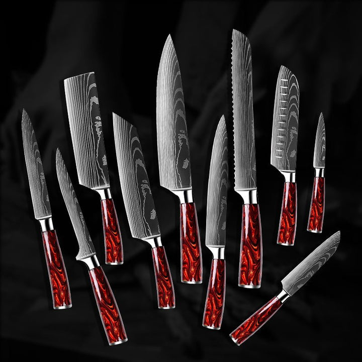Fujin 10 Pcs Handmade Chef&