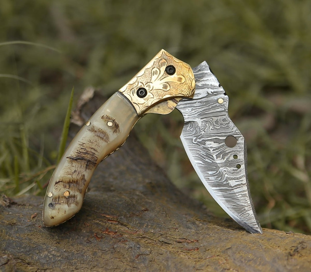 Damascus Knife - Myst Gentleman&