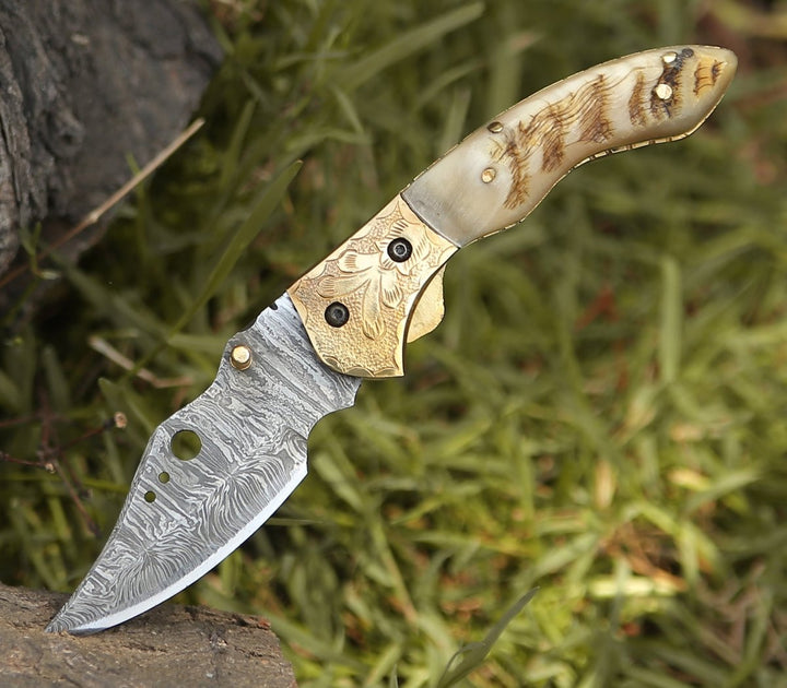 Damascus Knife - Myst Gentleman&