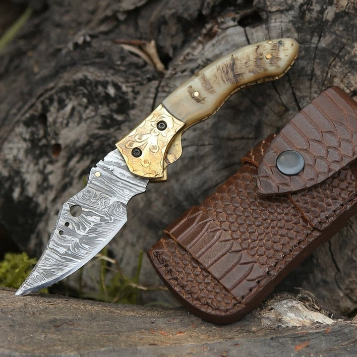 Damascus Knife - Myst Gentleman&