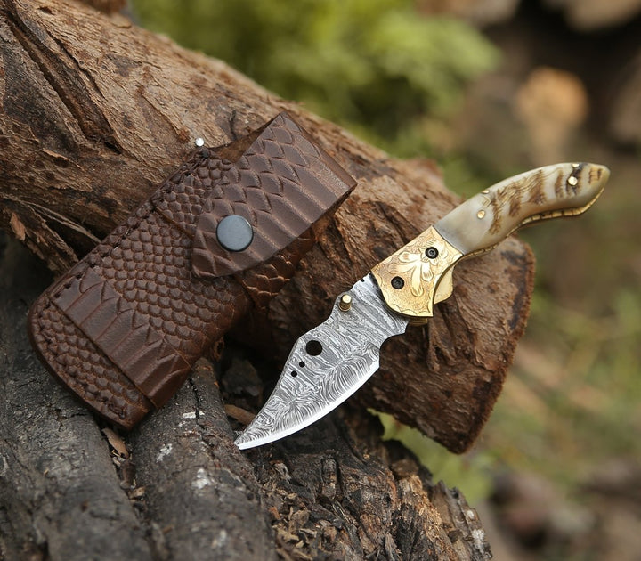 Damascus Knife - Myst Gentleman&