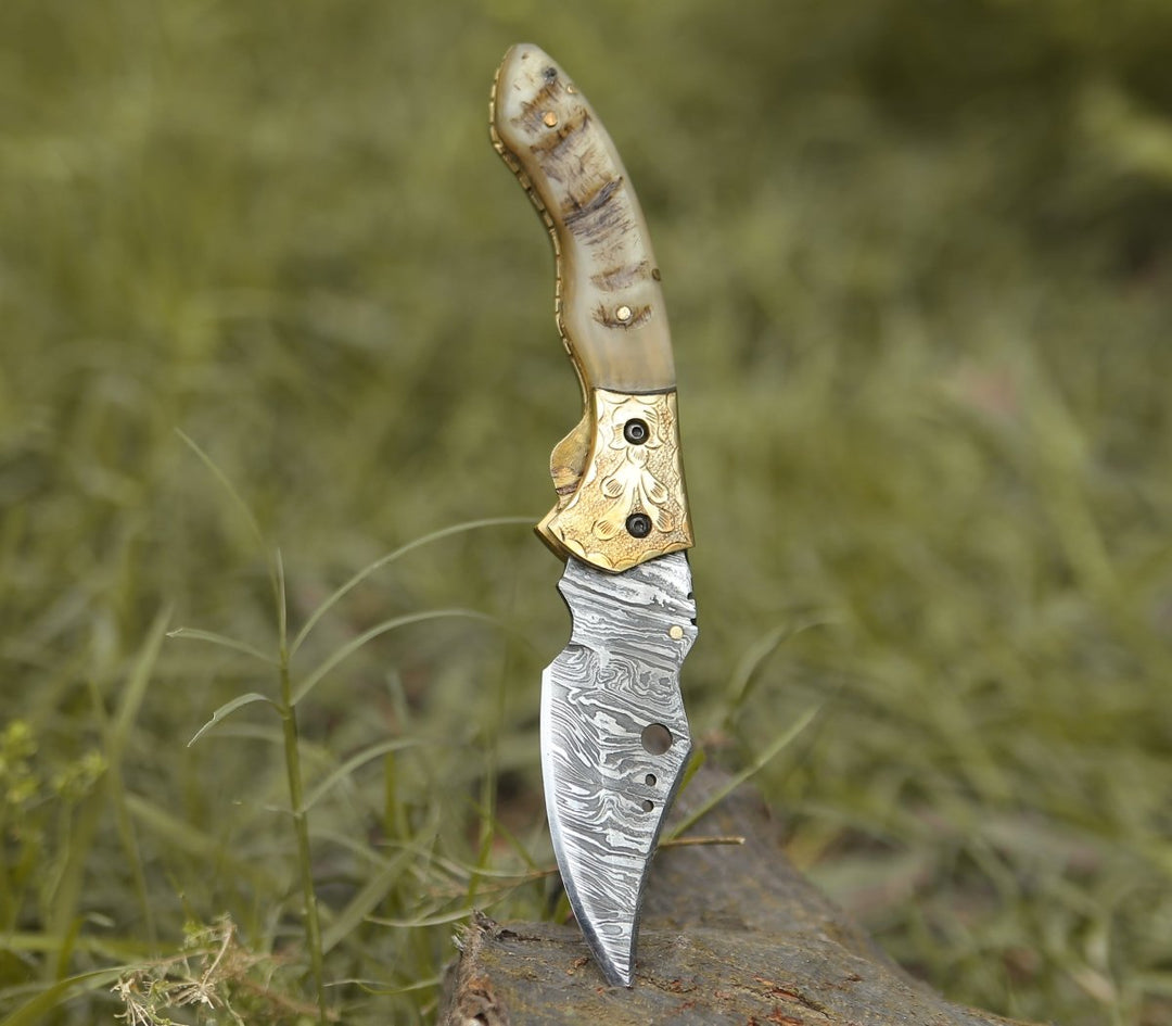 Damascus Knife - Myst Gentleman&