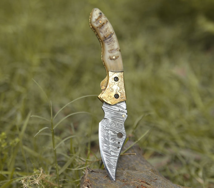 Damascus Knife - Myst Gentleman&