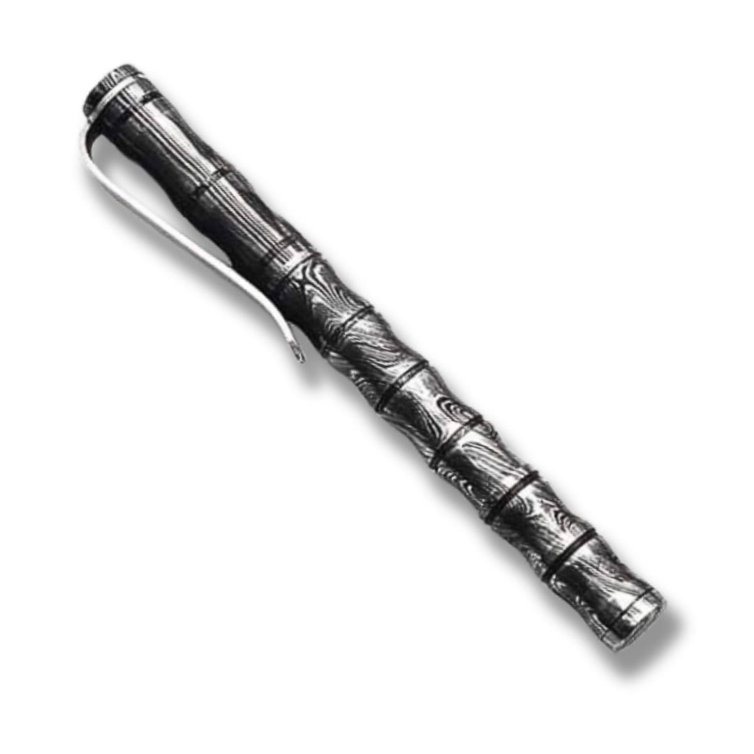 Reverb Damascus Steel Ball Pen - Shokunin USA